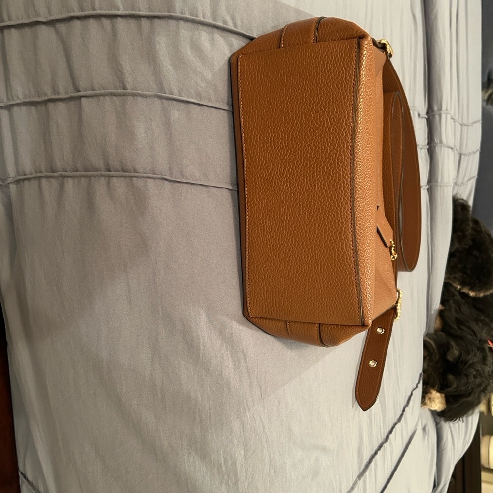 Coach Tan Leather Crossbody Bag - Picture 6 of 10